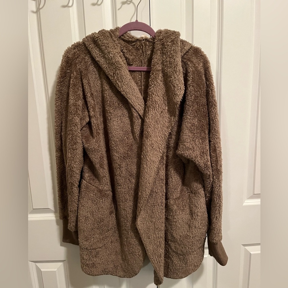 Brown Teddy Bear Coat purchased from local boutique. One Size